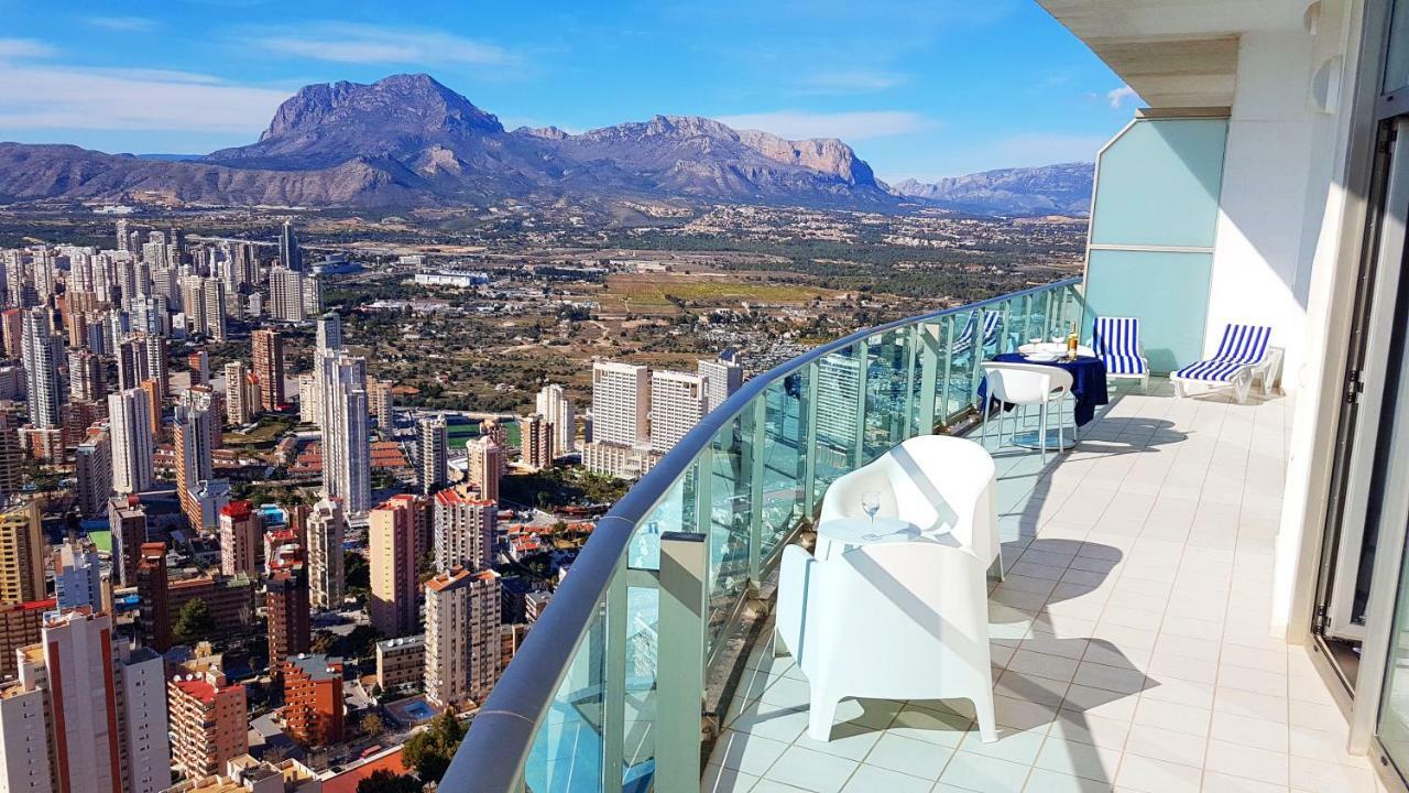 Luxury Apartment On The 40Th Floor With Amazing Views Benidorm Zewnętrze zdjęcie