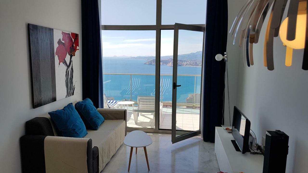 Luxury Apartment On The 40Th Floor With Amazing Views Benidorm Zewnętrze zdjęcie