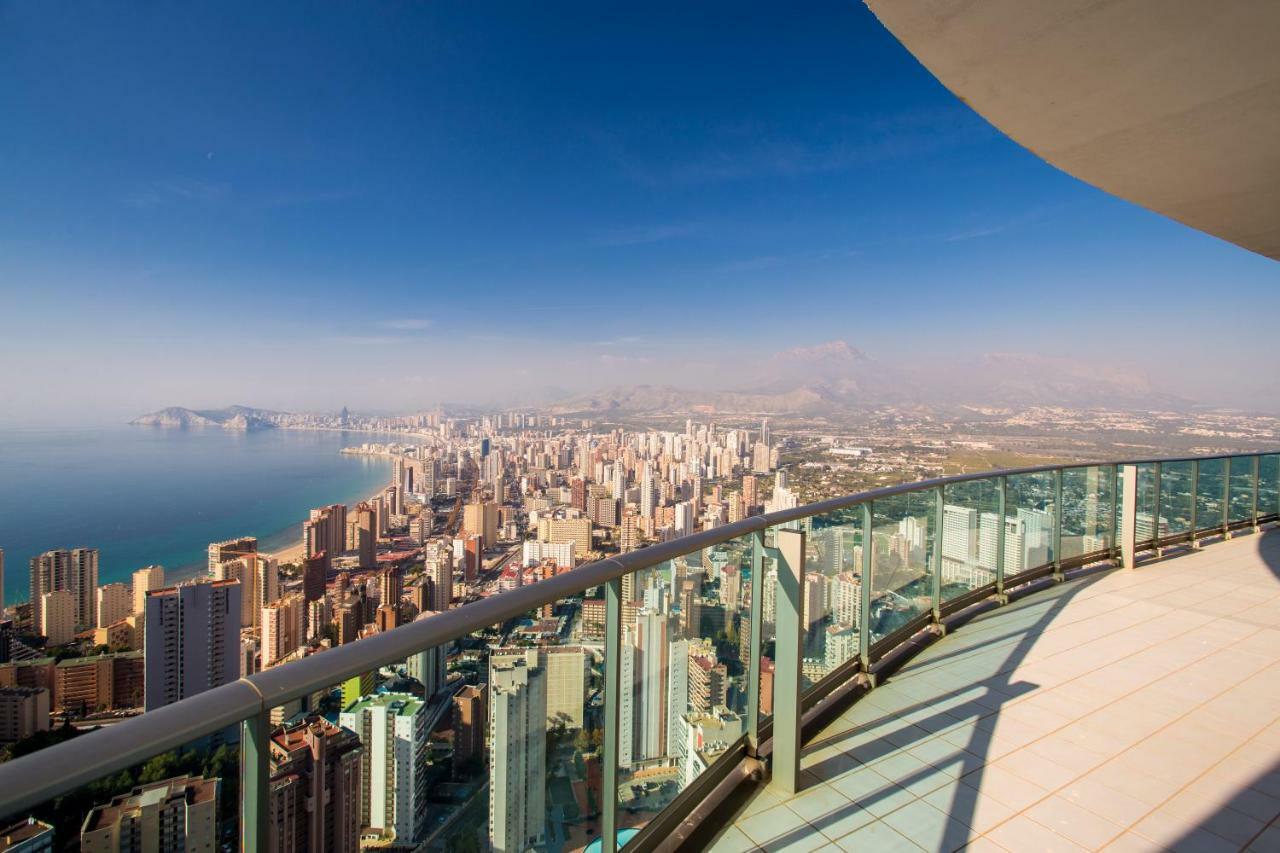 Luxury Apartment On The 40Th Floor With Amazing Views Benidorm Zewnętrze zdjęcie